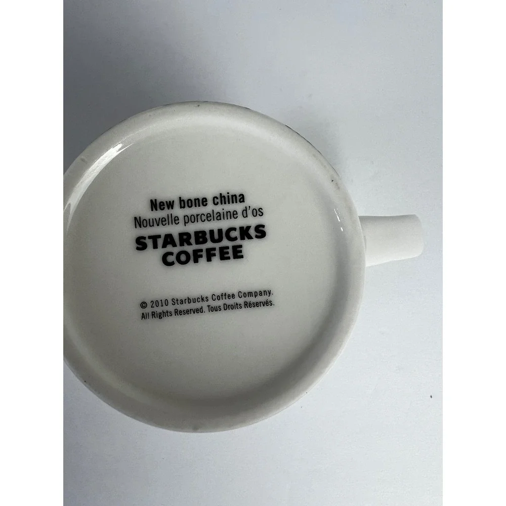 Starbucks 2010 Under The Sea Submarine  8 oz. Coffee Cup Mug Kids‎ Sea Life